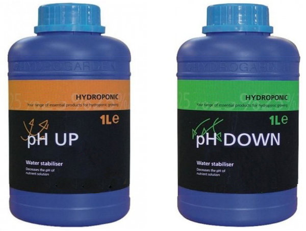 Hydroponic pH Up and pH Down